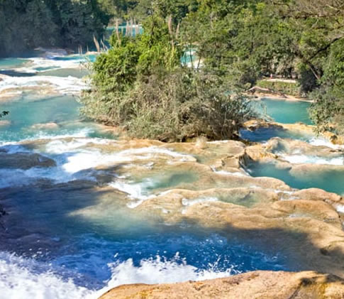 Cascadas de Agua Azul